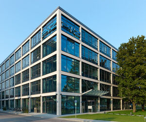 Das neue Verwaltungsgebäude der P + Z aus München