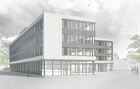 Neues Verwaltungsgebäude für den Automobilhersteller Mercedes in Gaggenau